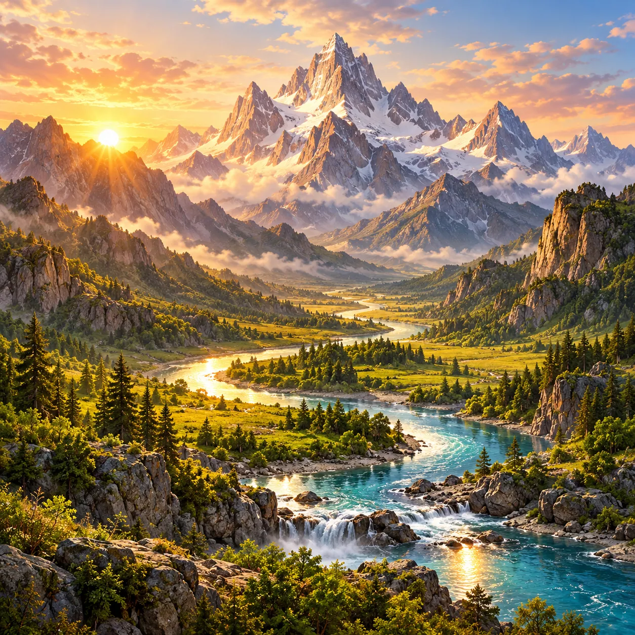 Paisaje de La Era de la Luz